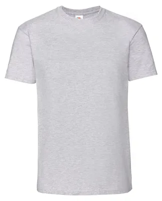 Produktbild von Fruit of the Loom - "Iconic 195 Premium" T-Shirt für Herren FK3157 (XXL) (Grau meliert)