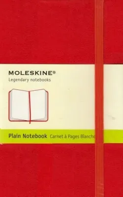 Obrázek produktu pro Moleskine Classic, Jednobarevný, Červená, 192 listy, 70 g/m², Pevná vazba, Univerzální