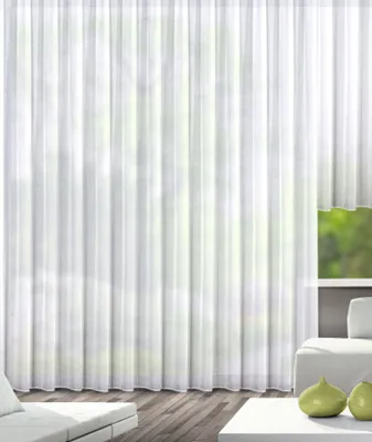 Produktbild von Webstore Kerry weiß 245x450 cm mit Bleiband - Albani