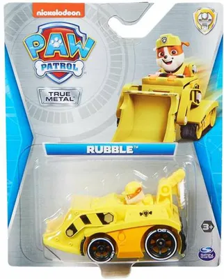 Produktbild von PAW Patrol True Metal - 1 Metallfahrzeug zum Sammeln - Moto Pups Motorräder und klassische Fahrzeuge gemischt - sortiert - Zufallsauswahl - Lieferumfang: 1 Fahrzeug, Auto, 3 Jahr(e), Kunststoff, Gemischte Farben