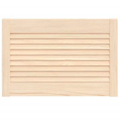Image de Porte d'armoire à persiennes 39,5x59,4 cm bois de pin massif