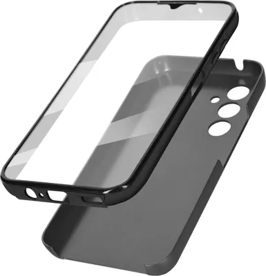 Obrázok produktu pre Avizar, ochranné puzdro (kryt prednej a zadnej strany) pre telefón Samsung Galaxy A14, čierna farba