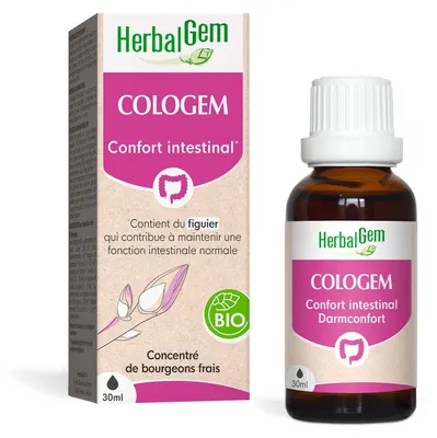 Imagen del producto de Suplemento alimenticio HerbalGem Cologem, de 30 ml, para el apoyo del sistema digestivo