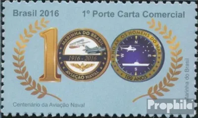 Produktbild von Briefmarken Brasilien 2016 Mi 4420 (kompl.Ausg.) postfrisch Marineflieger