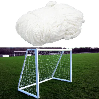 Imagen del producto de Red de portería de fútbol estándar, red de repuesto, red de entrenamiento, polipropileno, 1 unidad, para entrenamiento de fútbol