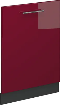 Produktbild von Geschirrspülblende Vicco Fame-Line Bordeaux Hochglanz 60 cm ohne Arbeitsplatte, Model 54306