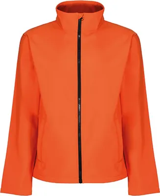 Produktbild von Regatta Standout TRA629 | Damen Ablaze Printable Softshell Jacket - Farbe: Magma Orange/Black - Größe: 44 (18)