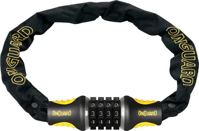 Image de OnGuard 8125 Antivol vélo chaîne 120x4 avec cryptogramme