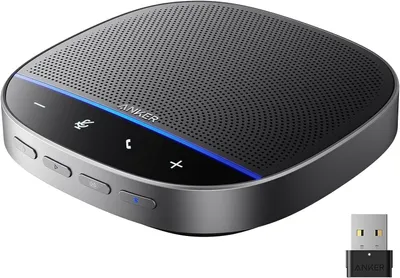 Produktbild von Anker PowerConf S500 Konferenz-Lautsprecher mit Zoom , USB-C Bluetooth-Lautsprecher für Anrufe, Konferenzen, Telefonieren, Mikrofone für