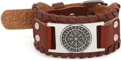 Produktbild von Armband RO-34349 - Braun/Silber 2 für Herren KP34349