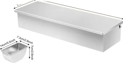 Obrázek produktu pro Dávkovač koření, nerezová ocel, 6 přihrádek, stříbrný