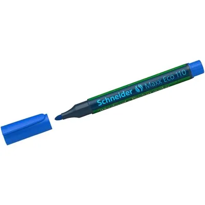 Produktbild von Schneider Maxx Eco 110, Blau, Rundspitze, Schwarz, Blau, Medium, 1 mm, 3 mm