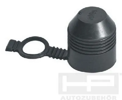 Zdjęcie produktu dla HP Autozubehör Kupplungkappe Mit Ring, Czarny, Guma, 80 g