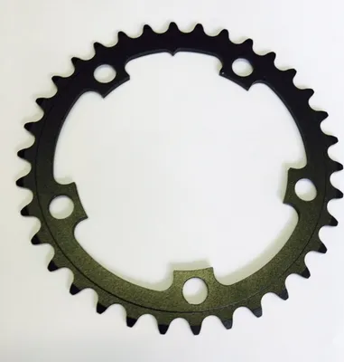 Produktbild von Aerozine Road Kettenblatt schwarz 5 Arm 110mm Lochkreis (34T)