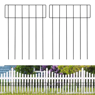 Produktbild von Tierschutzzaun 10 Stück - Dekoratives Gartenzaun - Umzäunung für Garten