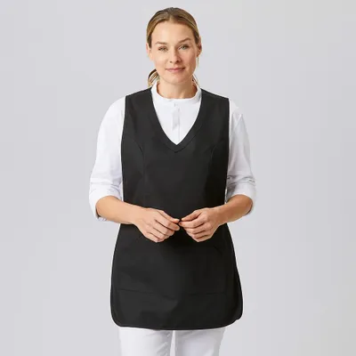 Zdjęcie produktu dla Fartuch Exner 347 | Soft-Touch - Kolor: Czarny - Rozmiar: I (36-42)