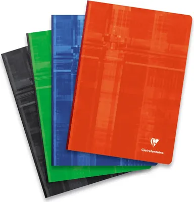 Produktbild von Clairefontaine 5x Notizbücher A4 96 Blatt französische Lin. - Sortiert 69141C