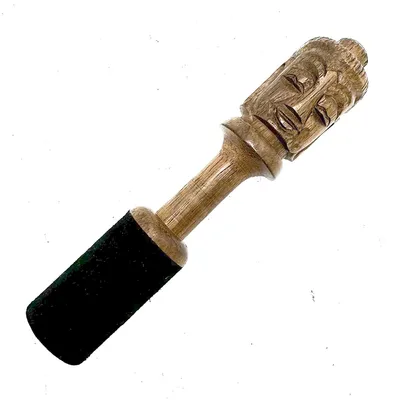 Immagine prodotto di Palo di legno - 14 cm - Statuetta di Buddha