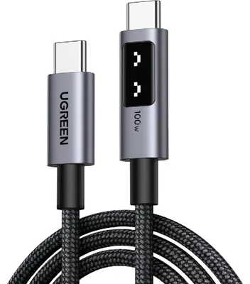 Immagine prodotto di Cavo di ricarica rapida UGREEN Uno da USB-C a USB-C 100W PD, 1 m