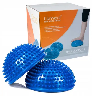 Produktbild von Antar Sensorische Massage-Halbkugeln Igelball 2 Stück Blau