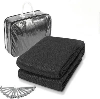 Produktbild von Familienpicknickmat 250x400cm schwarz, wasserdicht, 13 Gruppen