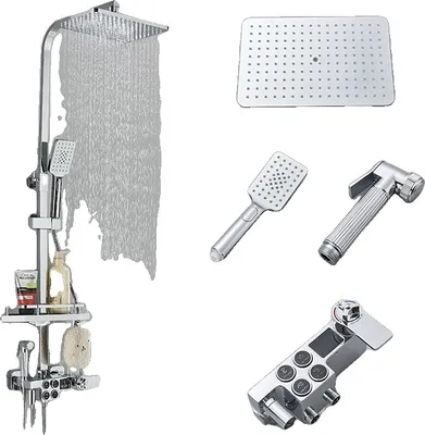 Obrázek produktu pro Termostatická baterie, chromovaný povrch, jednopákové ovládání, chrom Therm