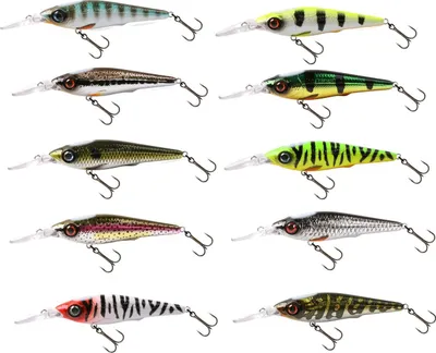 Produktbild von Spro Iris Twitchy 7,5 cm 8,5 gr Hot Perch