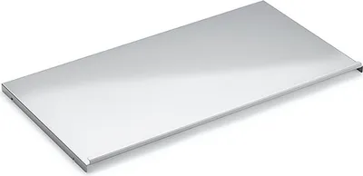 Produktbild von Naber Gesamtdeckel, silber.   - Mülleimer