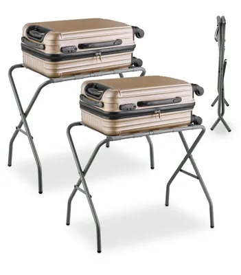 Image de Solidchoice - Ensemble de 2 supports pliables pour bagages