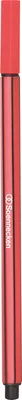 Produktbild von Fineliner 3613 0,4mm metallgefasste Spitze rot Packung mit 10 Stück