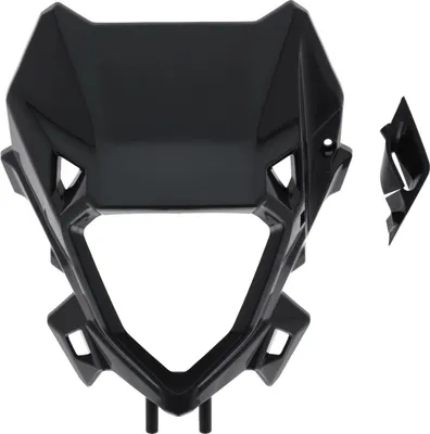Produktbild von ACERBIS Schwarze Scheinwerfermaske für BETA