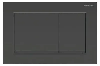 Produktbild von Geberit Omega 20 square Betätigungsplatte für 2-Mengen-Spülung