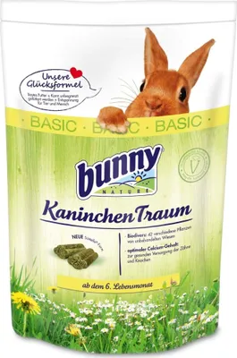 Produktbild von Bunny Kaninchen Traum BASIC 4 kg, Kaninchen Alleinfuttermittel