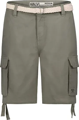 Produktbild von Cargo-Bermuda Shorts mit Flechtgürtel | L