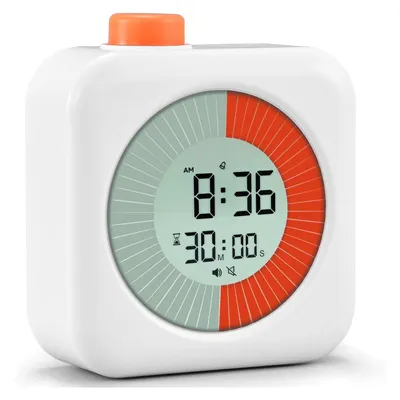 Produktbild von Digitaler visueller Timer, 60-Minuten-Countdown (3-in-1) für Kinder und Erwachsene, praktisches Zeitmanagement-Tool, unverzichtbar für den Unterricht