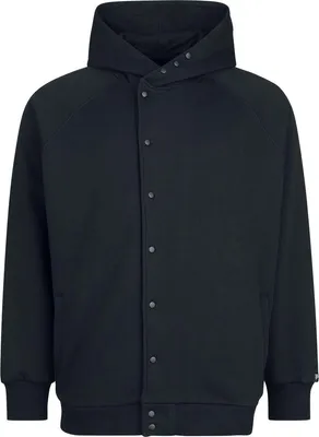 Produktbild von Gothicana by EMP Herren schwarze Kapuzenjacke mit  Raglanärmeln L