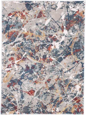 Image de carpetfine Tapis Lazu Multi 200x290 cm | Tapis moderne pour le salon et la chambre à coucher