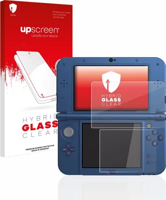 Produktbild von upscreen Schutzglas für Nintendo New 3DS XL Schutzfolie Panzer Folie Glas Display Schutz klar