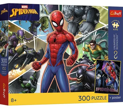 Produktbild von Trefl, Spiderman, 300 Teile Premium Plus Puzzle
