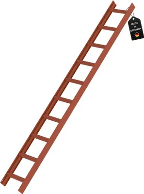 Produktbild von Dachleiter Rotbraun 10 Sprossen