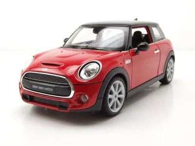 Immagine prodotto di Welly 24058R BMW Mini Cooper Hatch 2015 rot schwarz 1:24