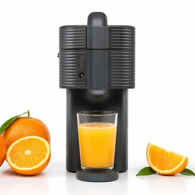 Immagine prodotto di Spremiagrumi Automatico Citring One Black Edition 250W – Succo in 1 Minuto, Arance Intere Senza Taglio, BPA Free, Design Elegante Nero