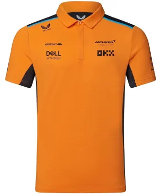 Productafbeelding van McLaren F1 Dames 2023 Team Replica Poloshirt, Papaya, extra groot