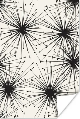 Produktbild von MuchoWow® Poster Muster - Natur - Löwenzahn 20x30 cm - Papierdruck