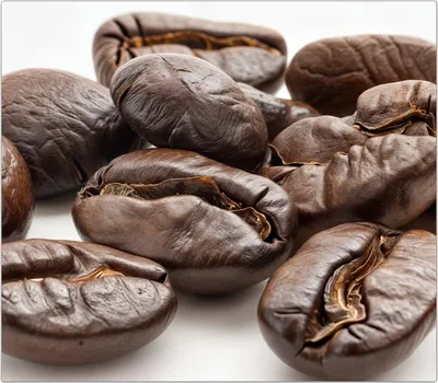 Produktbild von Spritzschutz Herdabdeckplatte Schneidebrett aus Glas Kaffeebohnen 1-Teilig (60x52cm)