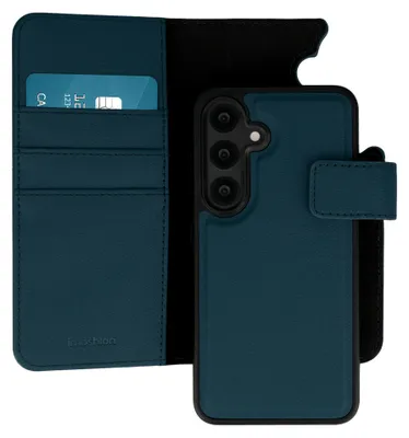 Zdjęcie produktu dla imoshion Zdejmowana półka 2 w 1 Luxe Bookcase dla Samsung Galaxy S25 - Niebieska