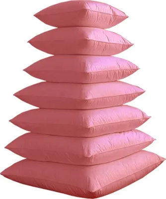 Obrázek produktu pro Polštář peří 70x90 1600g růžová sypka