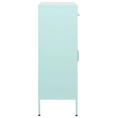 Obrázek produktu pro vidaXL Úložná skříňka Mint Green 80x35x101,5 cm Ocel