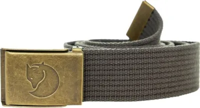 Produktbild von FJÄLLRÄVEN Canvas Brass Belt 4 cm MOUNTAIN GREY MOUNTAIN GREY -