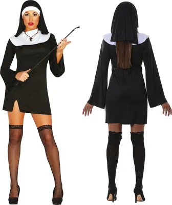 Produktbild von Unartige Nonne Halloweenkostüm M